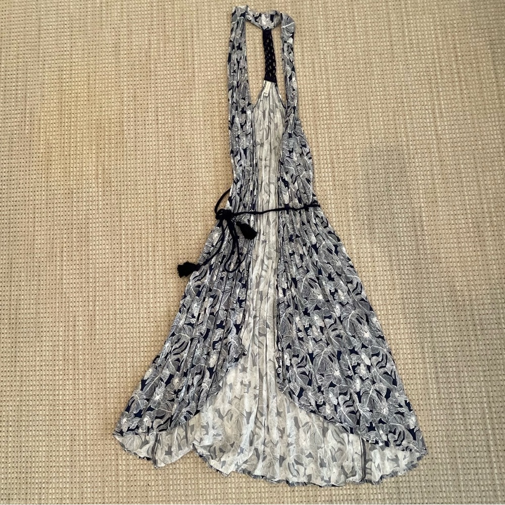 Helen Jon navy/white swim cover up!